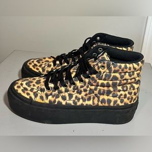 Vans Sk8-Hi Platform Animal Print Women’s 7